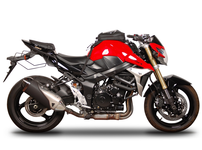 Suzuki gsr750 750 shad kit fissaggio coppia staffe portapacchi borse semi rigide laterali bag portaoggetti 2011 2016