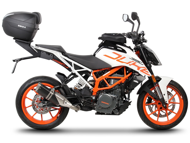 Ktm duke 125 4t 125 shad top master kit fissaggio staffa supporto portapacchi bauletto valigia posteriore maniglione 2017 2017