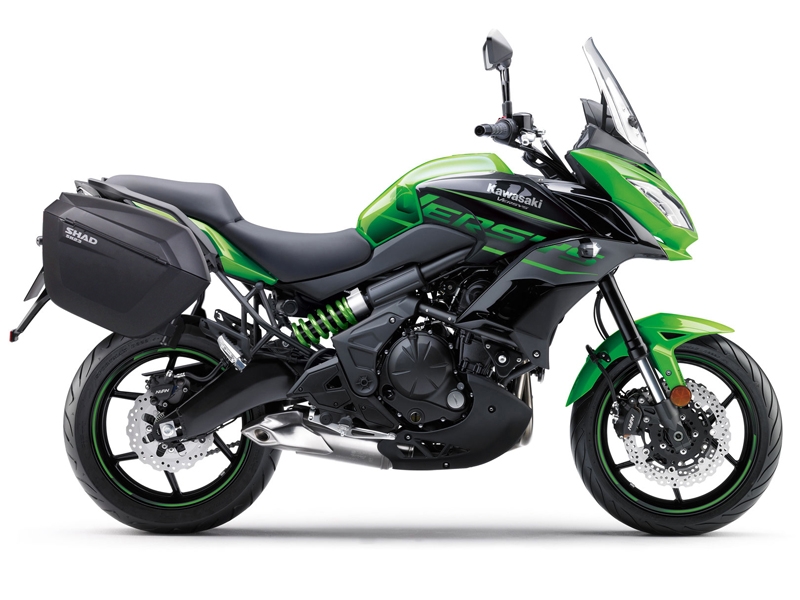 Kawasaki kle versys 650 shad coppia portapacchi valigie laterali 3p system 2015 2021