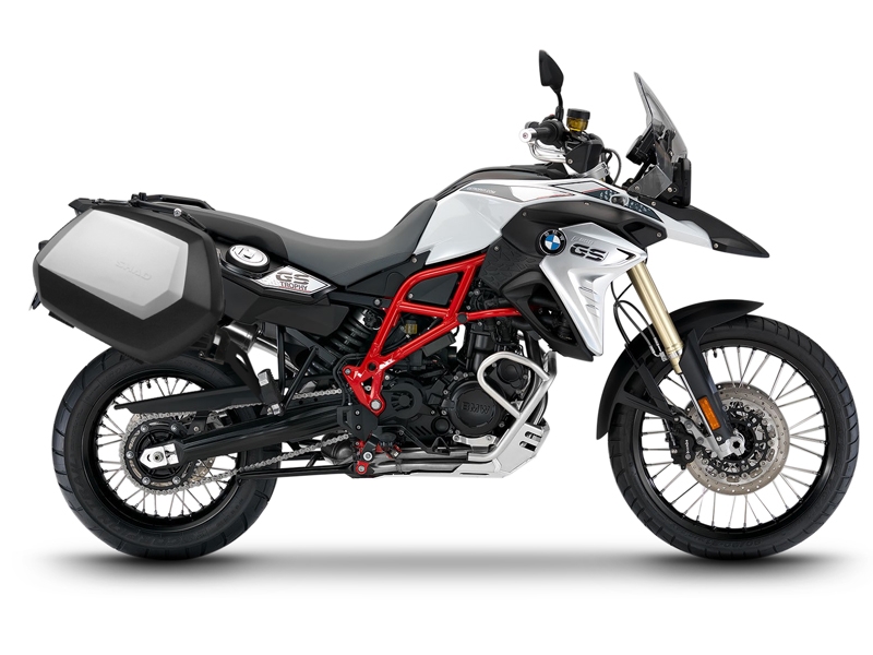 Bmw f 650 gs/dakar 650 shad coppia portapacchi valigie laterali 3p system 2018 2018