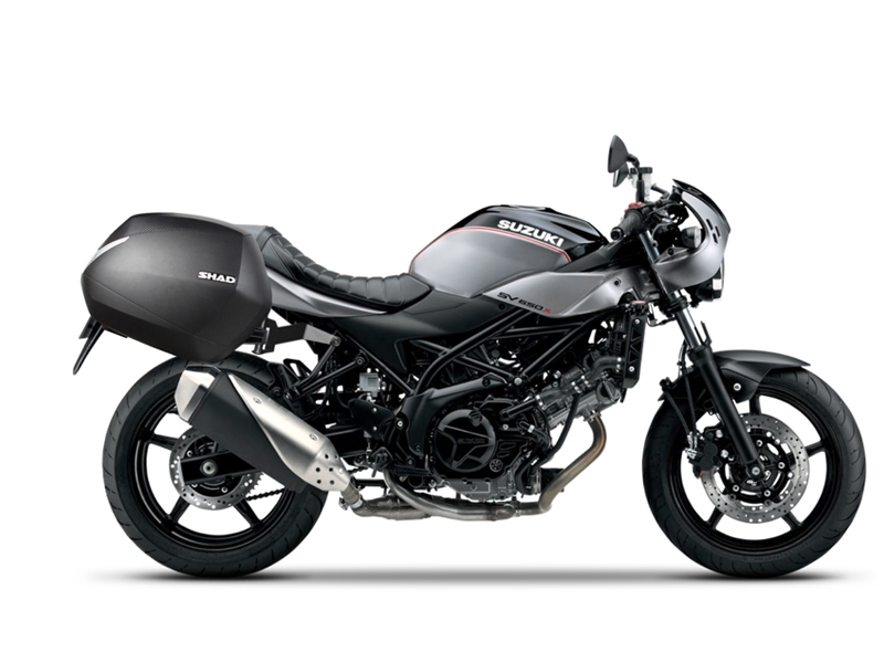 Suzuki sv650a 650 shad portapacchi valigie laterali 3p system 2018 2018
