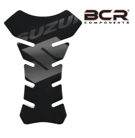 Adesivo serbatoio 3d bcr ripara graffi salva serbatoio lettera s for suzuki nero
