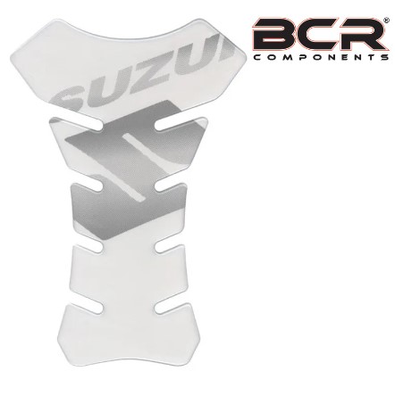 Adesivo serbatoio 3d bcr lettera s suzuki trasparente