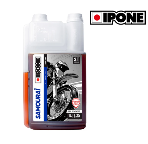 Olio miscela samourai racing sintetico 2t fragola carburante 1l ipone oil moto