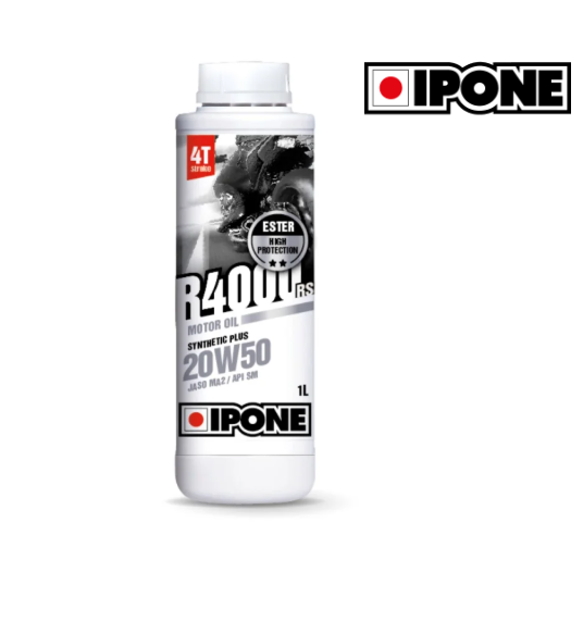 Olio motore r4000rs 20w50 sintetico 4t stroke 1l ipone oil