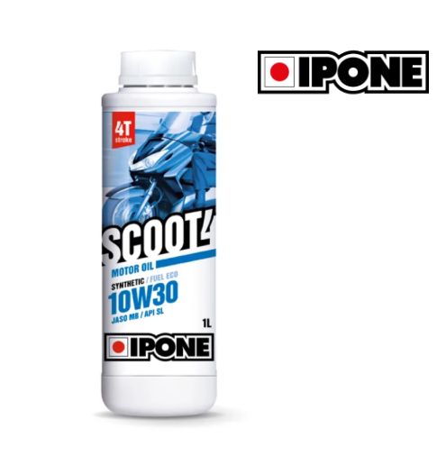 Ipone i pone olio oil motore scoot 4 10w30 sintetico 4t stroke 1 litro scooter