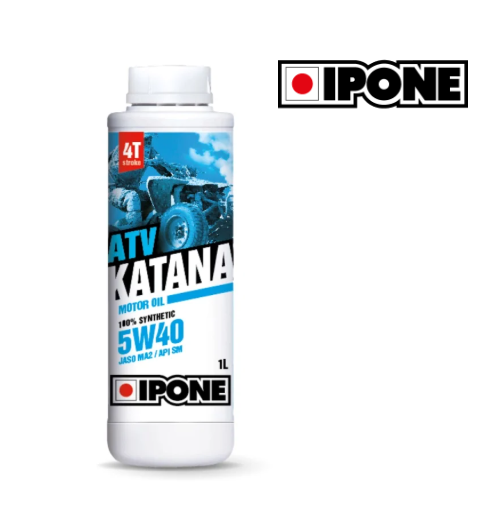 Olio oil motore katana atv 5w40 100% sintetico 4t stroke 1l ipone