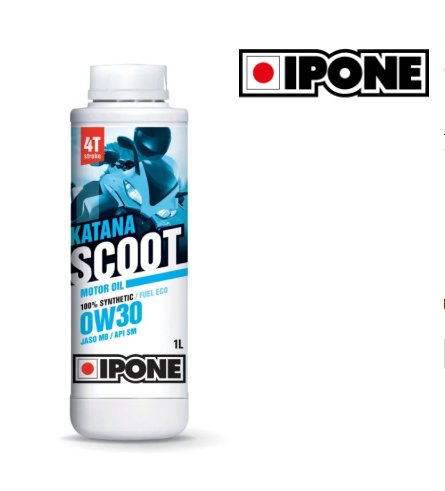 Olio oil motore katana scoot 0w30 100% sintetico 4t stroke 1l ipone