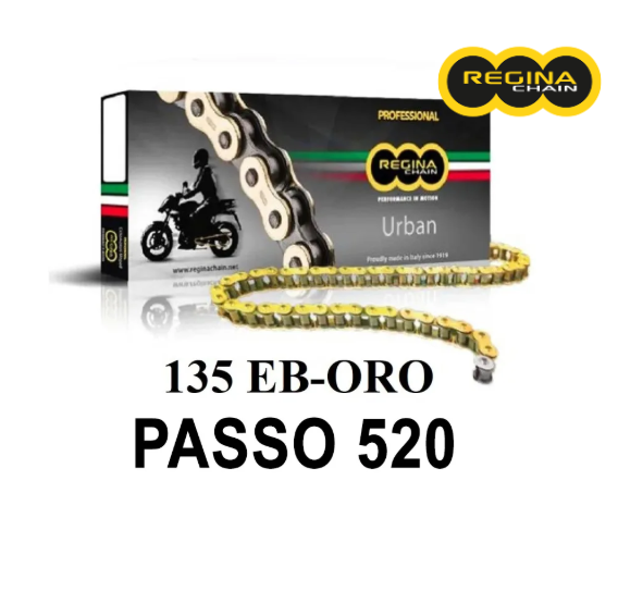 Aprilia etx 125 125 catena regina 135 eb-oro 110 -520 1 1