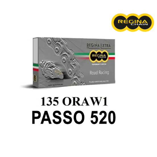 Catena regina 135oraw1 120 maglie passo 520 nera