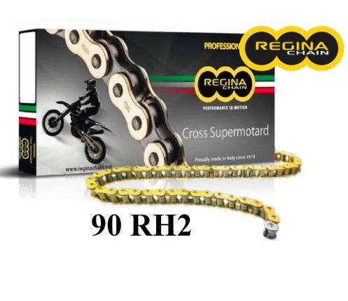 Husqvarna tc 50 50 catena regina 90rh2 94 maglie passo 415 oro 2017 2020