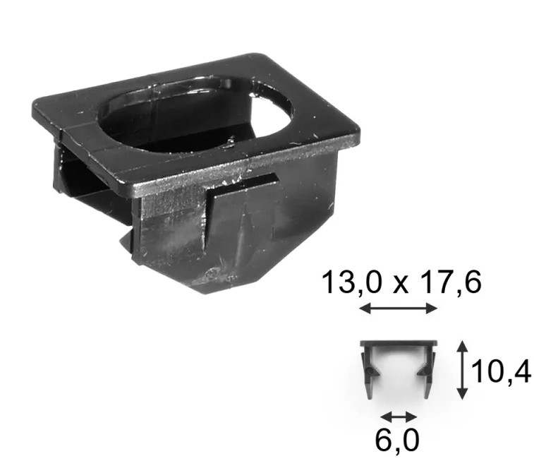 Bmw r 1200 rt abs 1200 clip fissaggio 10pz 2004 2014