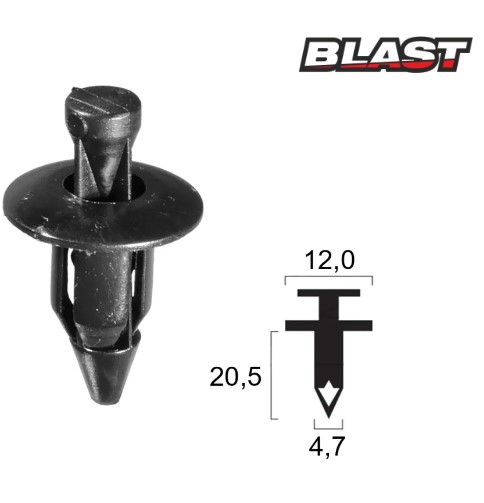 Kawasaki ninja zx 6r 600 rivetto in plastica carena, parafango 2009 2016