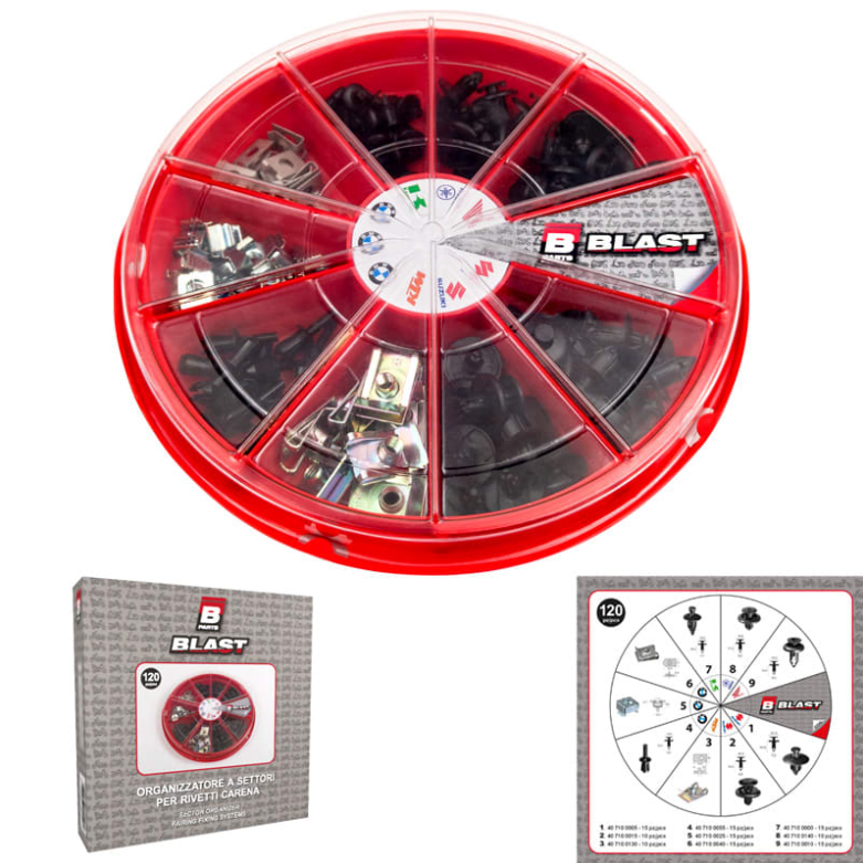 Sector rosso completo rivetti