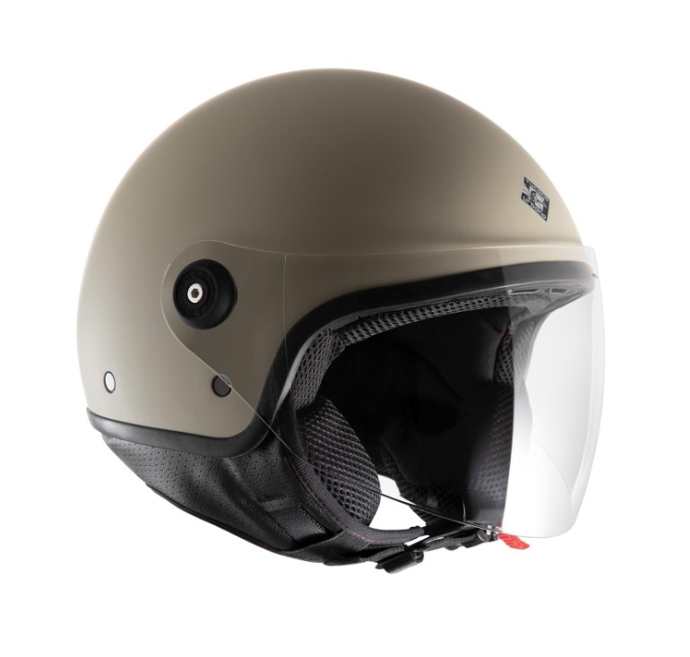 Casco demi-jet tucano el'jettin sabbia opaco l