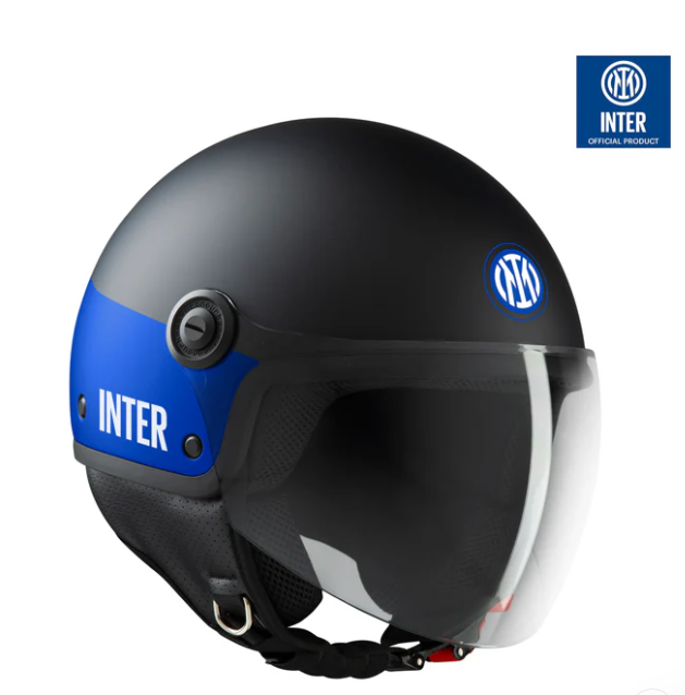 Casco el'jettin nerazzurro matt black taglia l