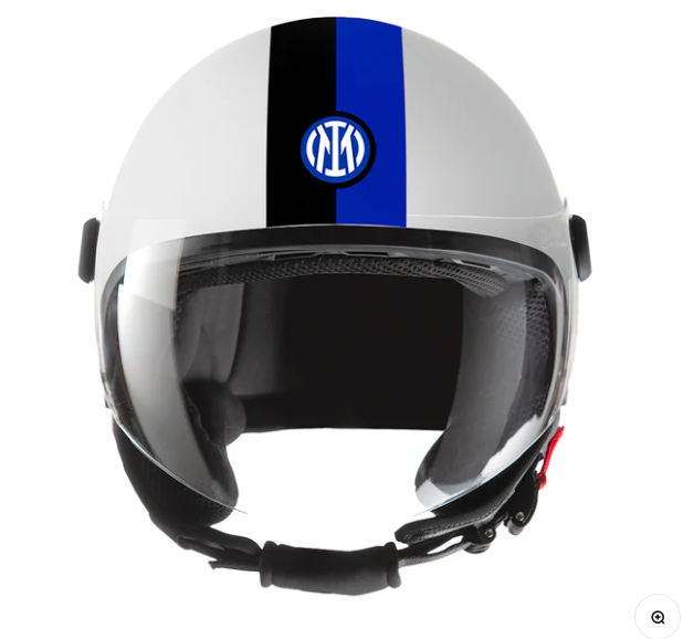 Casco el'jettin inter interista glossy white taglia s