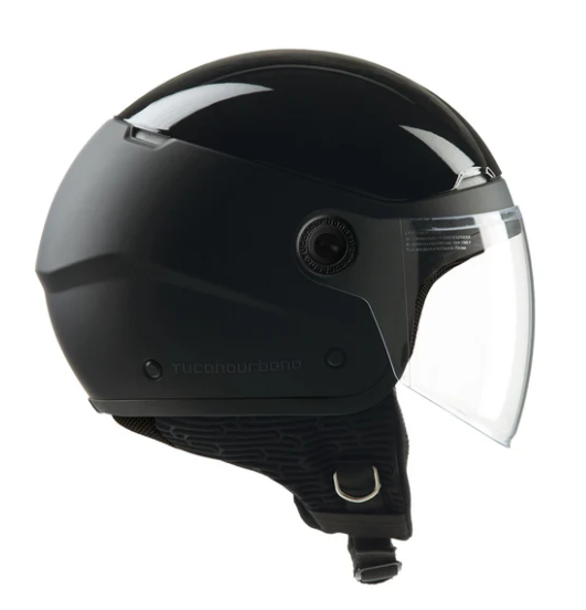Casco el'pop grigio carbone opaco taglia l