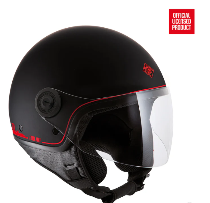 Casco el'jettin ac milan nero xs