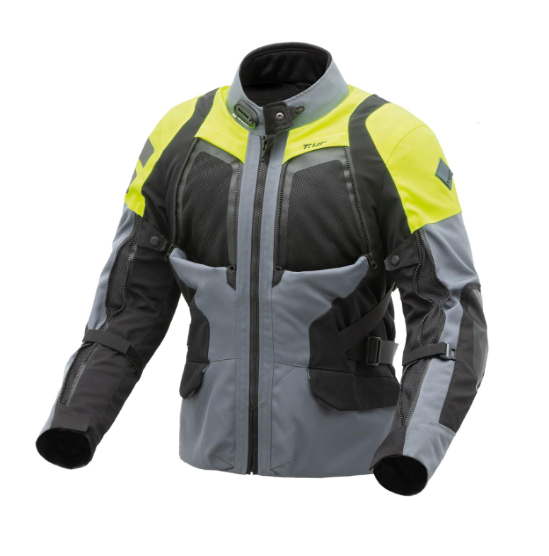 Giacca ushuaia hydroscud® anthra/yellow fluo taglia 3xl