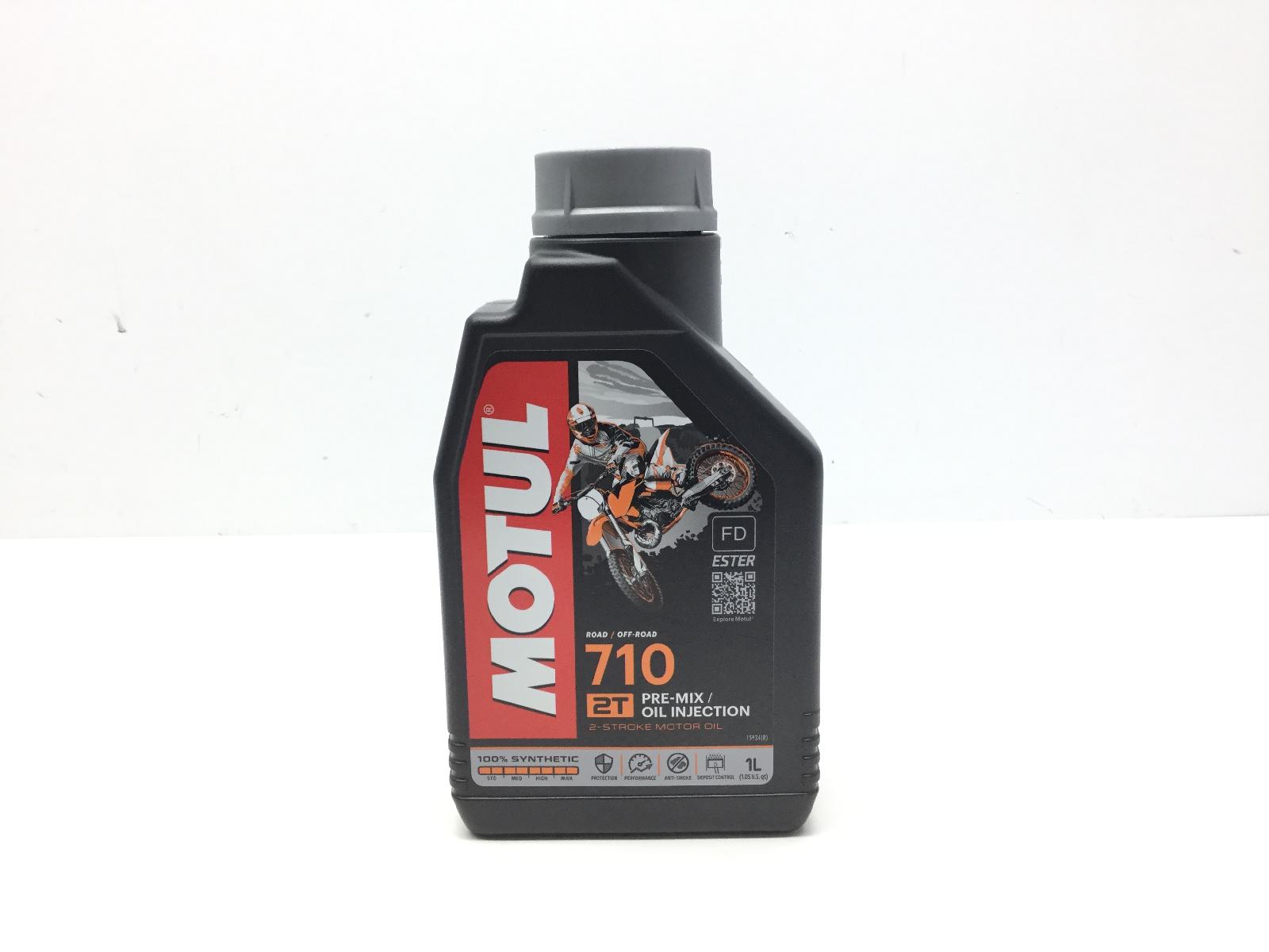 Motul motor oil olio motore 2t 2 stroke 710 premix/oil injection 1lt fd