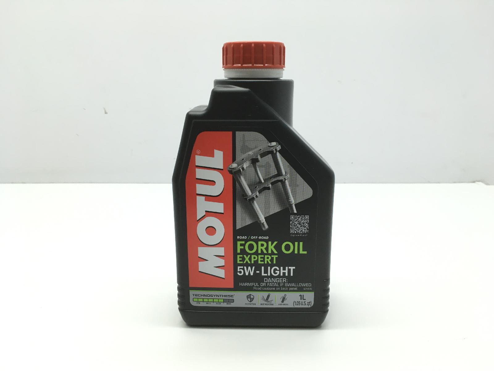 Motul fork oil olio forcella expert light 5w - 1 litro
