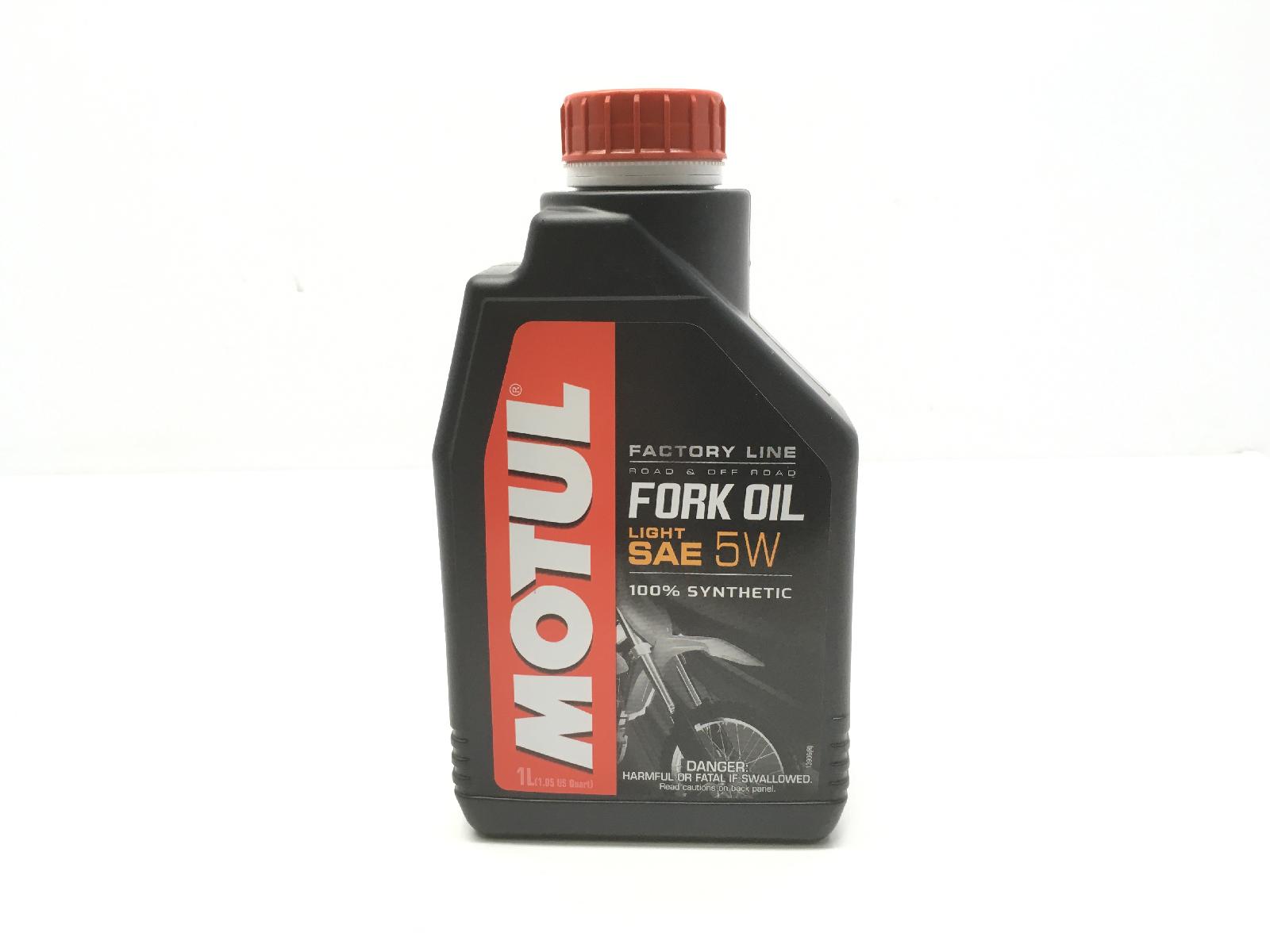 Motul fork oil olio forcella factory line light 5w - 1 litro