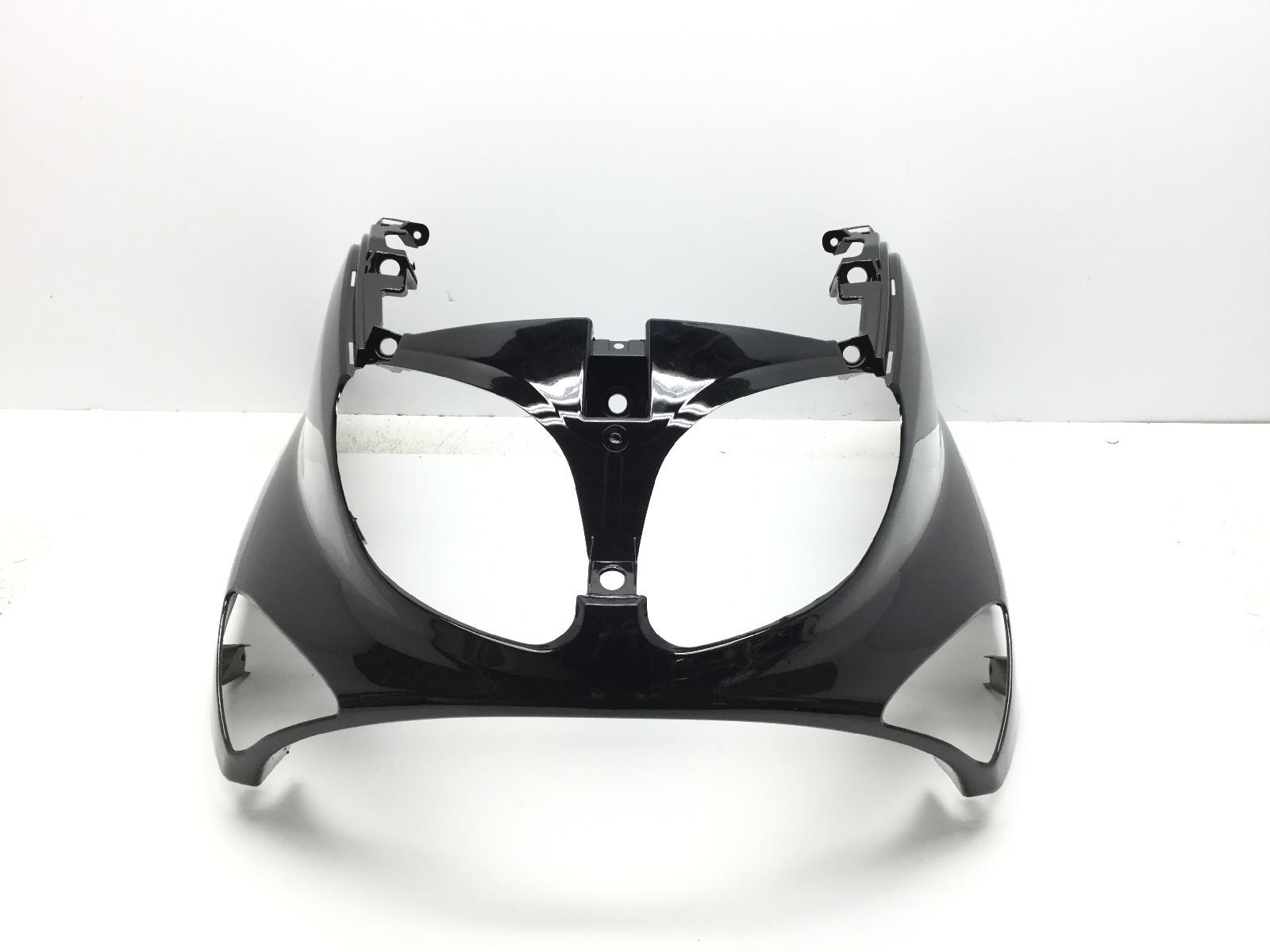 Yamaha t-max 500 carena scudo cupolino anteriore nero lucido 2001 2003 sj011/4/5/6