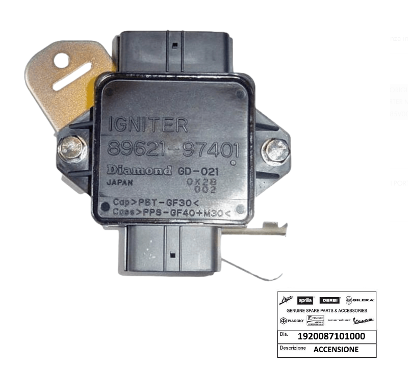 Centralina accensione originale piaggio porter up date 1300 2009-2010
