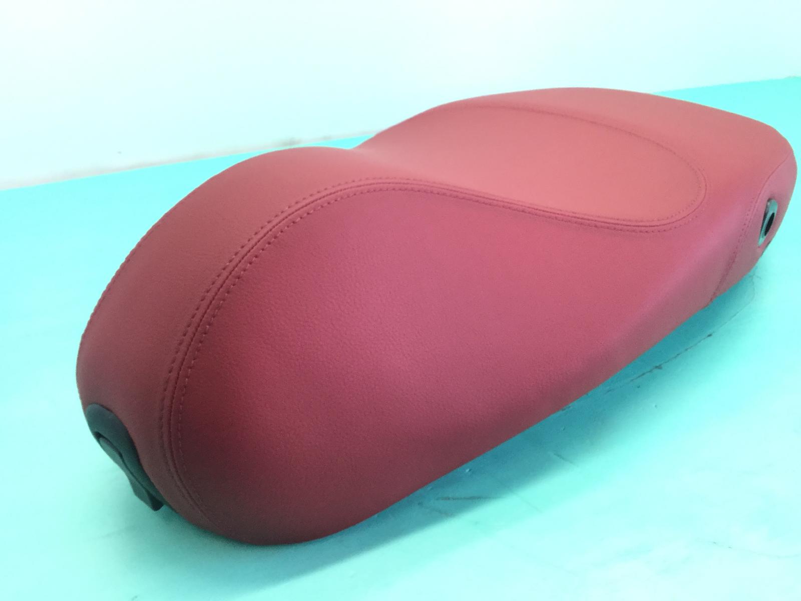 Vespa primavera 50 (2t, 4t 2v/4v) 50 sella completa originale piaggio rossa n n