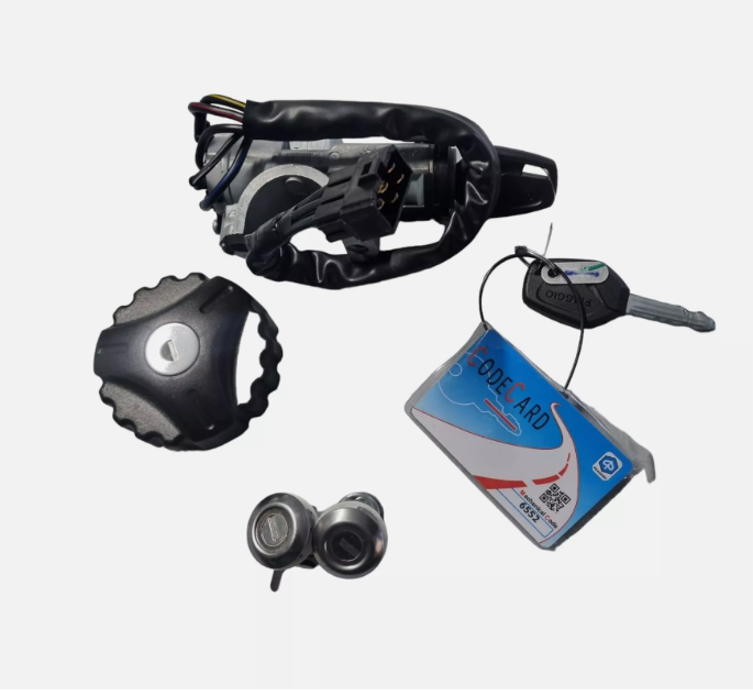 Kit serrature e chiavi con immobilizer piaggio porter 2016 2021