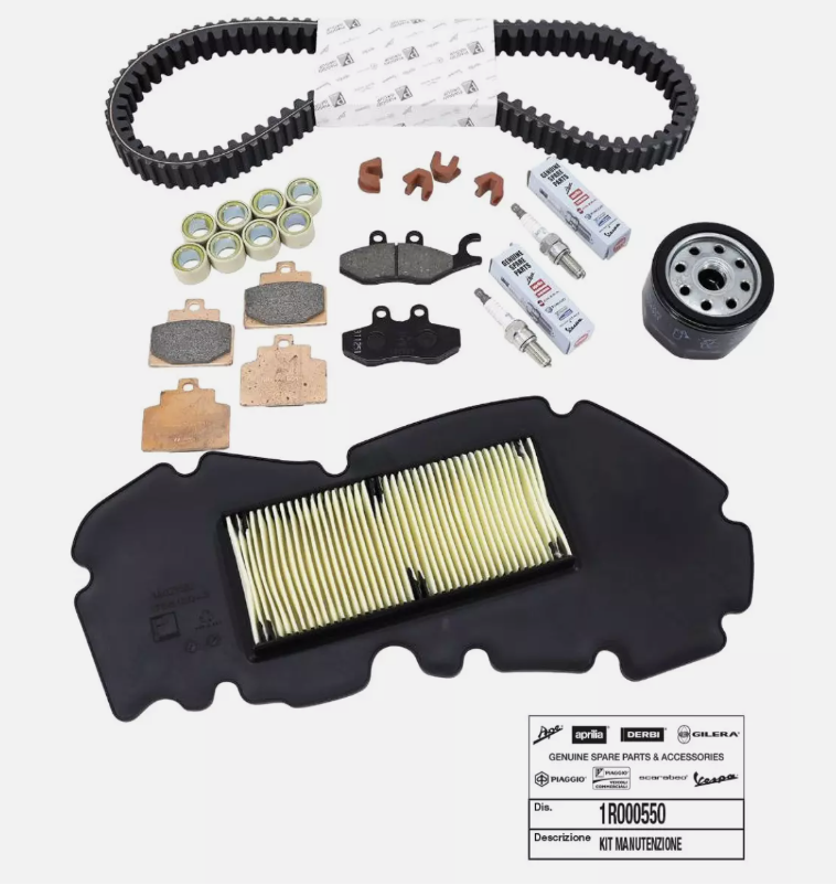 Kit tagliando originale piaggio mp3 530 hpe rst exclusive 2022 2023 2024