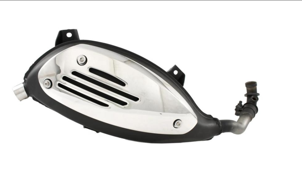 Piaggio vespa gts 300 4t 4v 300 marmitta completa di protezione 2017 2018