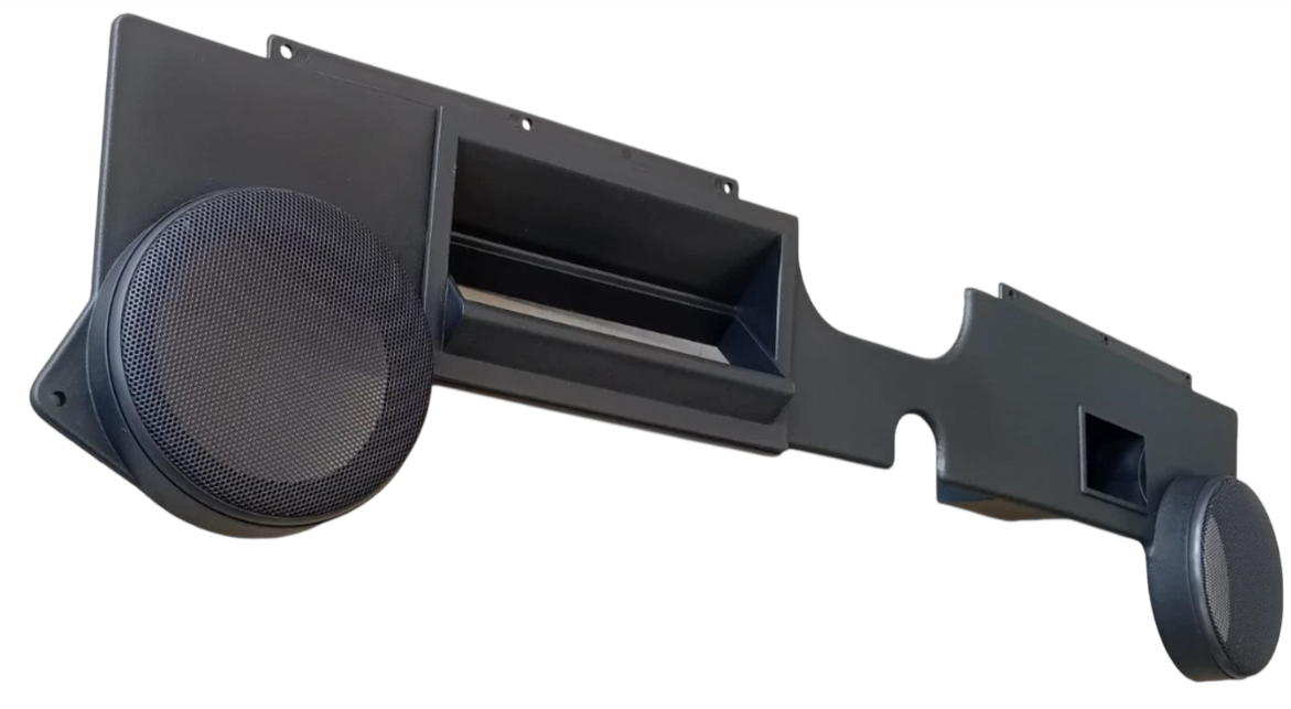 568939 plancia porta radio e casse acust. piaggio ape 50 cross e tutte le vers.