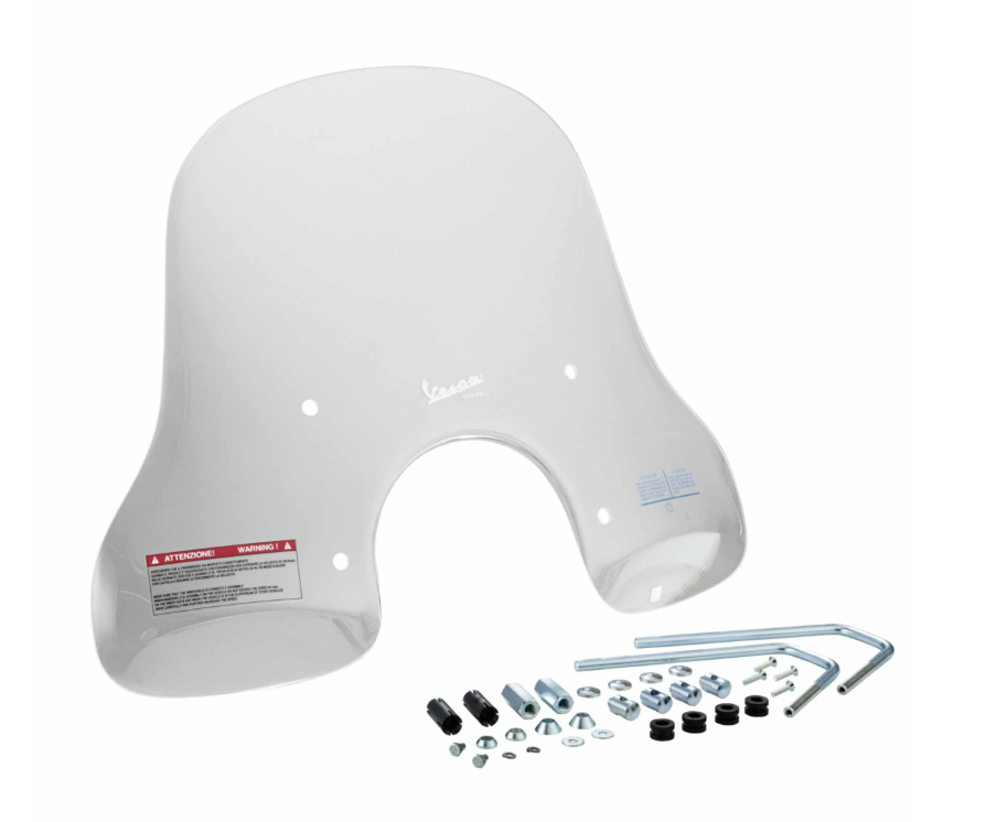 Vespa granturismo gt gt l 125 kit parabrezza medio originale 2003 2006 n/d