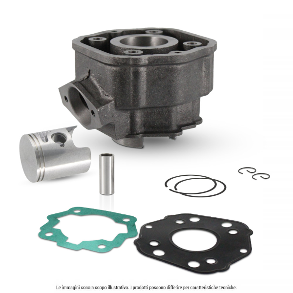 Derbi gpr nude 50 kit cilindro pistone evok 2004 2005 gr1a1b