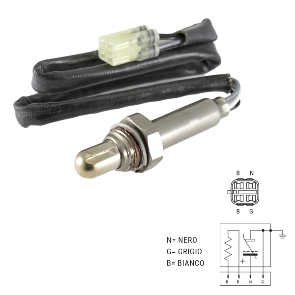 Honda cb 600 f hornet 600 sonda lambda misuratore di ossigeno 2007 2010 pc41b