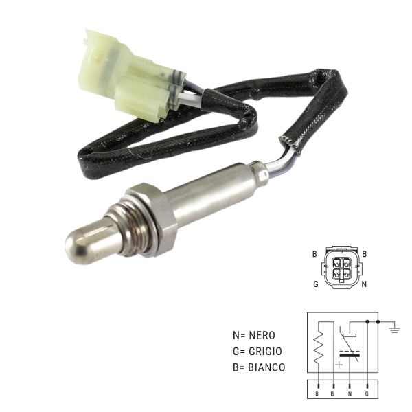 Honda fes 125 pantheon 125 sonda lambda rms per 2004 2006 jf05a