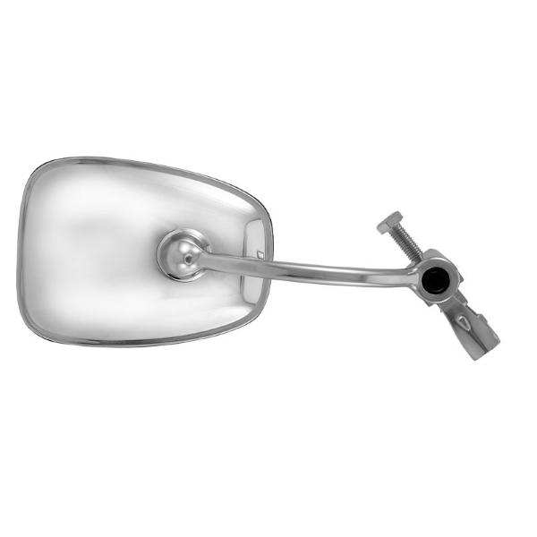 Specchio specchietto retrovisore destro sinistro universale bar end cromato