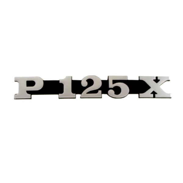 Piaggio vespa p 125 x 125 targhetta laterale modello 1977 1982 vnx1t