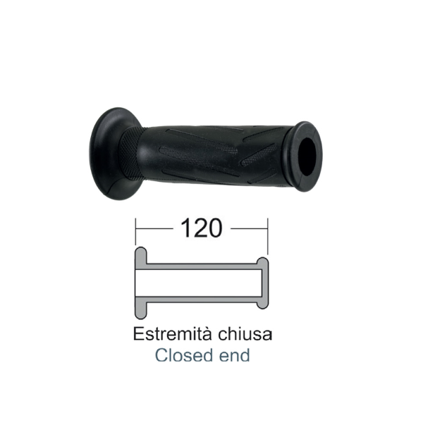 Coppia manopole domino per yamaha scooter