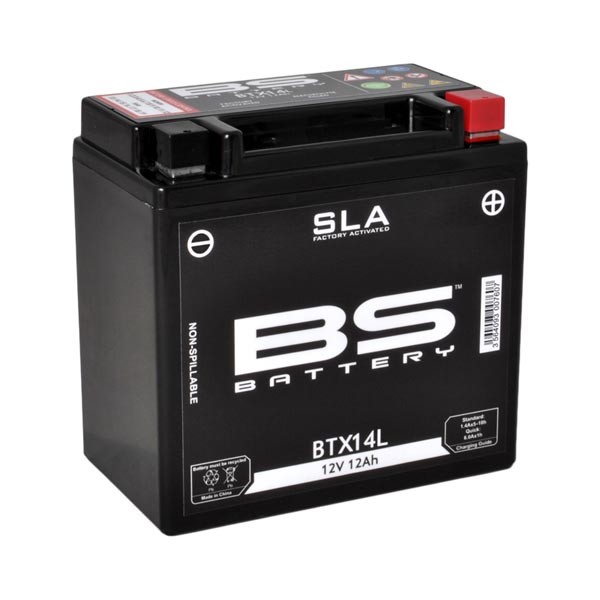 Buell cr 1125 ie 1125 batteria btx14l 2009 2010