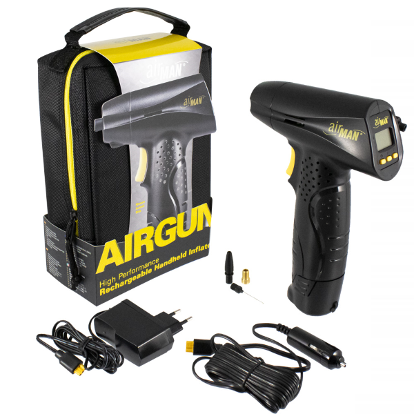 Compressore professionale ricaricabile airgun - nero