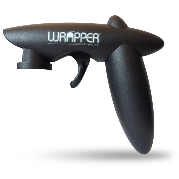 Impugnatura a pistola per bomboletta wrapper