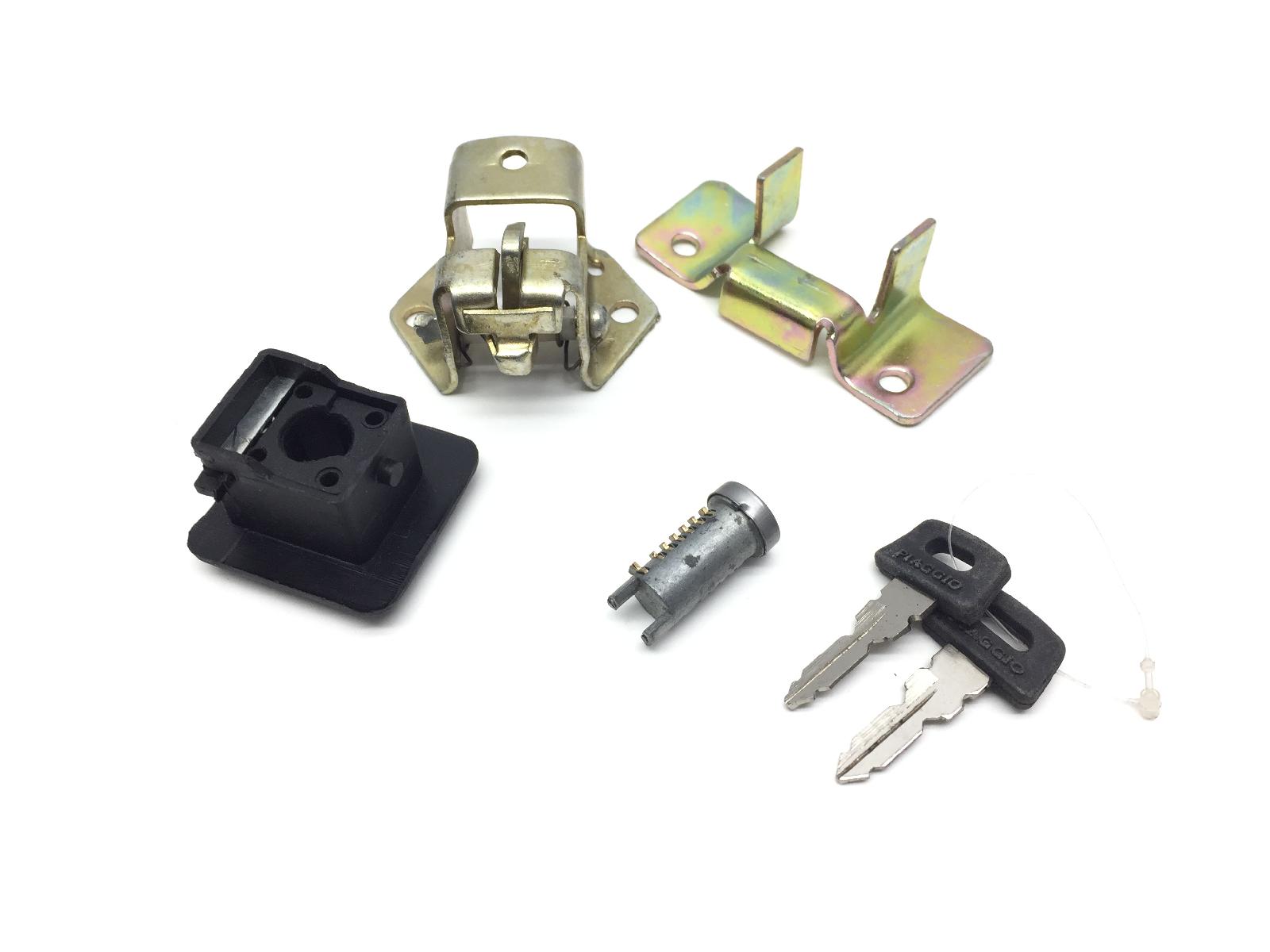 Piaggio vespa pk xl 125 kit serratura sella 1986 1989 vmx6t
