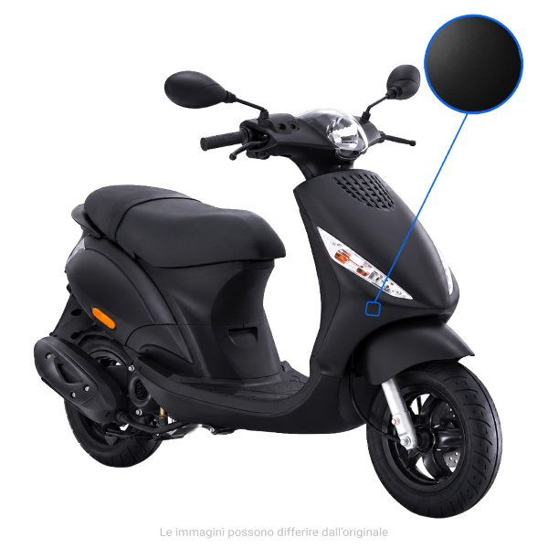 Piaggio zip 125 kit carene carena 4 pz nero opaco 2000 2002