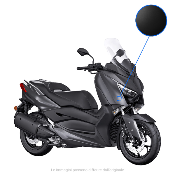Yamaha xmax 125 kit carene scocche 15 pz nero opaco 2018 2022