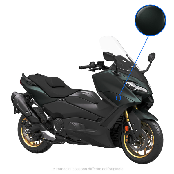 Yamaha xp560 tmax 560 560 kit carene scocche 15 pz dark petrol 2022 2024
