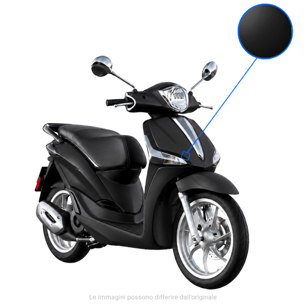 Piaggio liberty iget 4t 3v ie 125 kit carene completo 6 pz nero opaco 2020 2022
