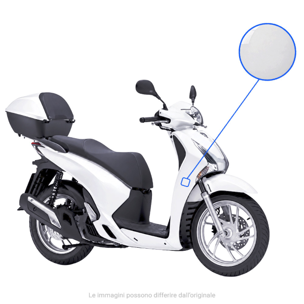 Honda sh 125i (k01) 125 kit carene completo 13 pz bianco 2013 2016